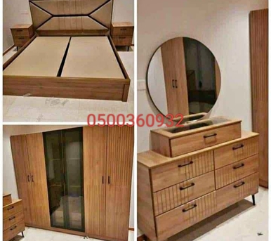Al Aqeeq, Furniture, SAR 11,  New Bedroom Set Single Bed And Wardrobe