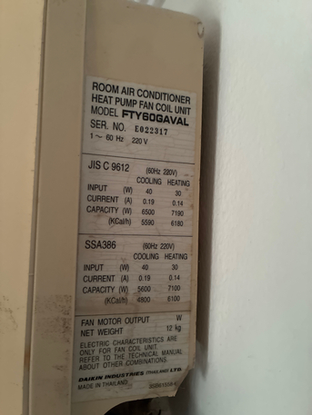 Riyadh, Air Conditioners, SAR 1500,  Daiken AC 1.5 Ton