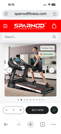 Jubail, Appliances, SAR 1199,  Almost New Sparnod STH 4200 With Massager For Sale