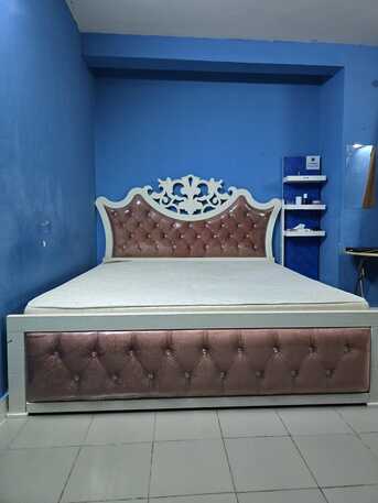 Gudaibiya, Furniture, BHD 40,  40 BD(Final Price), King Size Bed With Mattress With Good Condition