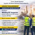 WELDING QC INSPECTOR REQUIRED (Aramco Approved)