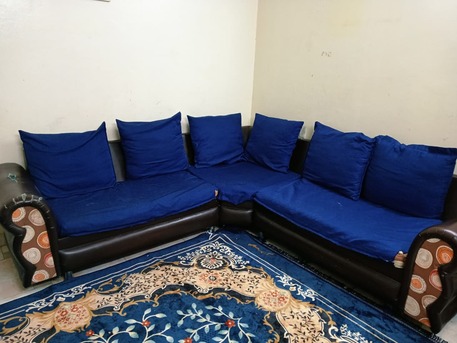 Riyadh, Furniture, SAR 200,  8 Seater Sofa For Urgent Sale In Give Away Price