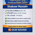 Mathematics Tutor Available For Home Tuition
