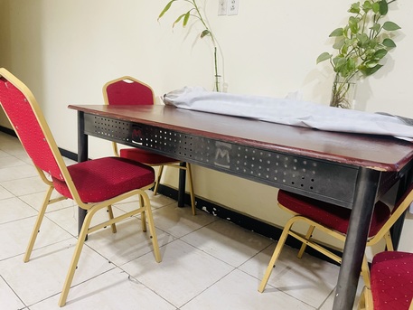 Al Thuqbah, Furniture, SAR 250,  Dining Table Set With 4 Chairs