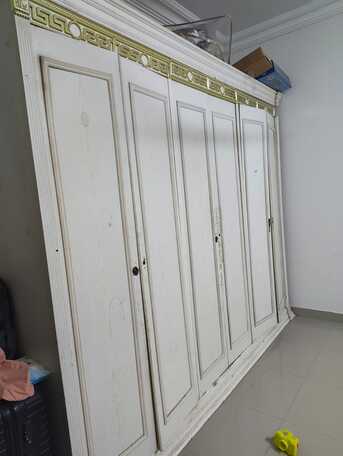 Riyadh, Furniture, SAR 600,  Bedroom Bed Set (Bed, Cupboard, Side Table, Dressing Table)
