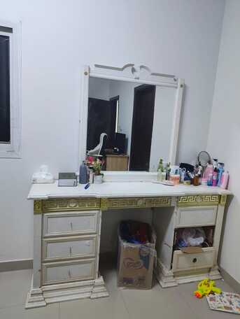 Riyadh, Furniture, SAR 600,  Bedroom Bed Set (Bed, Cupboard, Side Table, Dressing Table)