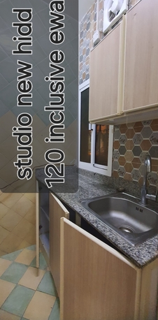 Hidd, Apartments/Houses, BHD 120/month,  1 BR,  Studio Family Building New Hidd