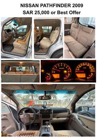 Jubail, Vehicles, Cars & Trucks , SAR 25000,  Nissan Pathfinder,  2009,  Automatic,  351900 KM,    - ODO 351,900 - For Sale SAR 25000 Or Best Offer