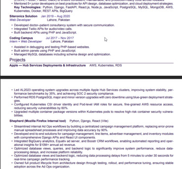 Riyadh, Job Seekers, Senior Software Engineer Looking For Job Opportunity