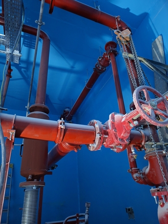 Dammam, Construction, FIRE ALARM FIRE FIGHTING SYSTEMS HDP AND FM200