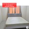 BHD 45,  ✅️ Queen Size Bed With Mattress For Sale In Good Condition With Delivery