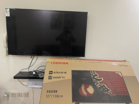 Riyadh, Appliances, SAR 700,  4K Toshiba 55