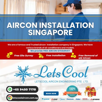 Singapore, Air Conditioners, SGD 999,  Aircon Installation