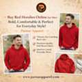 Buy Red Hoodies Online &ndash; Shop Now At Parmar Apparel