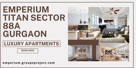 Gurgaon, Real Estate For Sale, Studio,  Emperium Titan &ndash; A Premium Residential Landmark In Sector 88A
