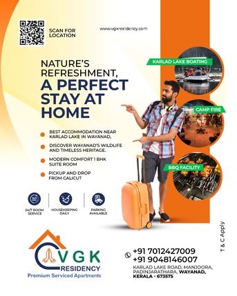 Kerala, Real Estate, VGK Residency - Luxury Hotel Apartments In Wayanad, Kerala