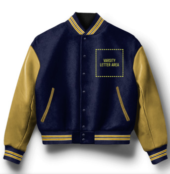 San Diego, Clothing & Accessories, USD 300,  Carter High School Varsity Jacket