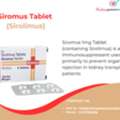 Buy Siromus Tablet (Sirolimus)|Prevent Organ Rejection|Sirolimus Tablet Price & Cost|Rapam