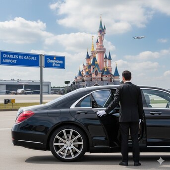 Paris, Travel, CDG Airport To Disneyland Transfer