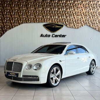 Riffa, Vehicles, Cars & Trucks , BHD 13900,  BENTLY FLYING SPUR 2014 WHITE,  2014,  Automatic,  124000 KM,