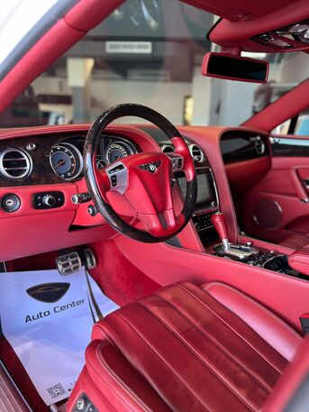 Riffa, Vehicles, Cars & Trucks , BHD 13900,  BENTLY FLYING SPUR 2014 WHITE,  2014,  Automatic,  124000 KM,