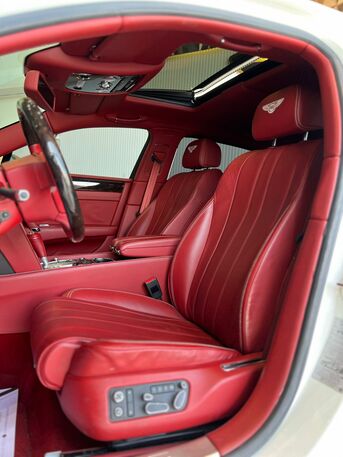 Riffa, Vehicles, Cars & Trucks , BHD 13900,  BENTLY FLYING SPUR 2014 WHITE,  2014,  Automatic,  124000 KM,