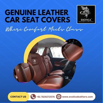 Bangalore, Automotive, Genuine Leather Car Seat Covers In Bangalore | Car Seat Covers In Bangalore