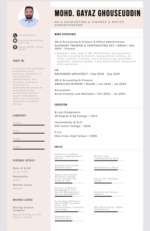 Duba, Job Seekers, Seeking A Senior Role: All-in-One Professional (HR / Finance / Admin) (Alternative Title: