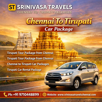 Chennai, Travel, Comfortable Chennai To Tirupati Car Package For A Divine Trip