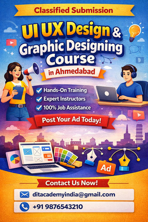 Ahmedabad, Jobs, UI/UX Design | Graphic Designing Course Ahmedabad, Bhuj - DIT Academy