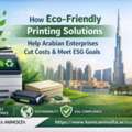 AED 1,  How Eco-Friendly Printing Solutions Help Arabian Enterprises Cut Costs & Meet ESG Goals