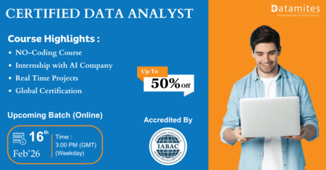 Noida, Lessons Offered, DataMites Top Data Analyst Classes In Noida With Projects