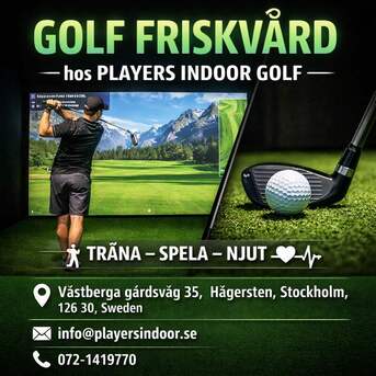 Stockholm, Business, Golf Friskv?rd I Stockholm Hos Players Indoor Golf