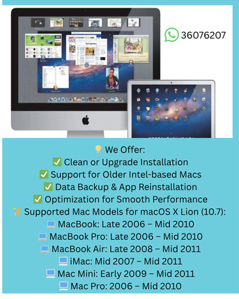 Hoora, Computer, Apple Mac Services