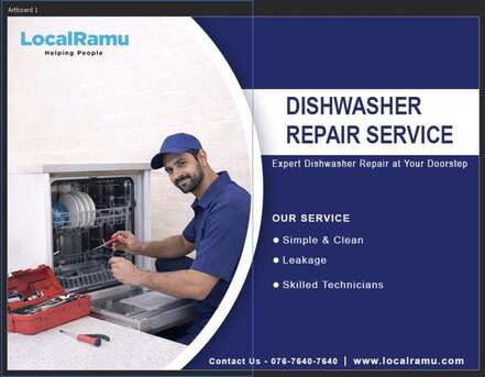 Hyderabad, Appliance Repair, Professional Dishwasher Service By LocalRamu With Skilled Technicians In Hyderabad
