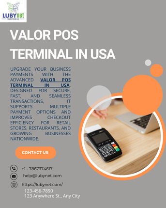 New York, Business, Reliable Valor POS Terminal Solutions USA