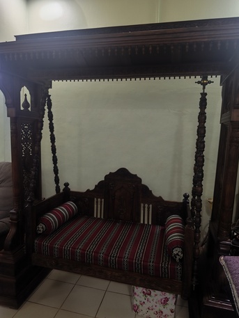 Muharraq, Furniture, BHD 2500,  Beautiful Solid Wood Swing With Frame