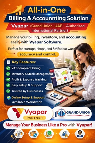 Dubai, ERP, Vyapar App Software Partner In The UAE And GCC