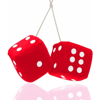 Toronto, Wholesale Products, PapaChina Offers Custom Fuzzy Dice For Business Branding