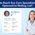 Need Verified US Optometrist Email List For Marketing Directly?