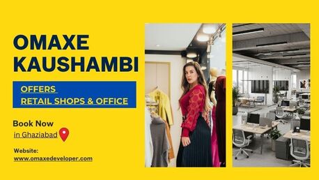 Mumbai, Offices, Omaxe Kaushambi Ghaziabad &ndash; Elevating Business Opportunities