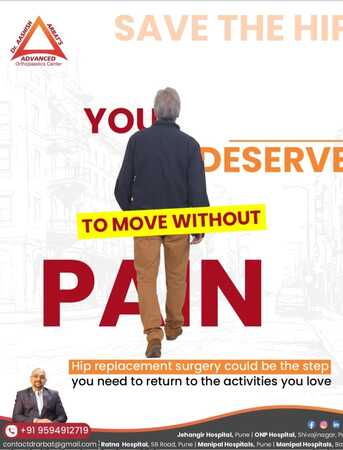 Pune, Health, Robotic Hip Replacement In Sangamvadi Pune-  Dr. Aashish Arbat