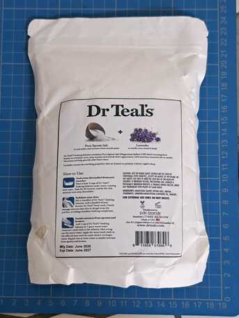 Jeddah, Health & Beauty Items, SAR 20,  Epsoak Epsom Salt 500 G - Lavender Sleep Formula Bath Salts 8 Pices