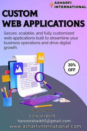 Islamabad, Software Development, Custom Web Application Development