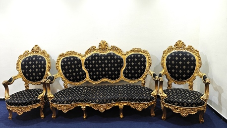 Madinah, Household Items, SAR 350,  Luxury Royal Gold Sofa Set