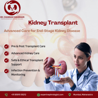 Mumbai, Health, Best Kidney Transplant In Mumbai By Dr. Chandan Chaudhari | Expert Care