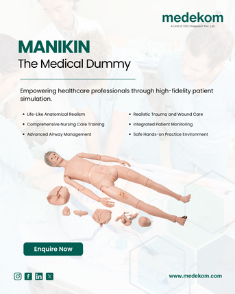 Mumbai, Heavy Equipment, Manikin Medical Dummy & Dummy Patient Models | Medekom