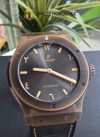Dubai, Collectibles, AED 46750,  Hublot Automatic Bronze Luxury Watch &ndash; Excellent Condition | Dubai