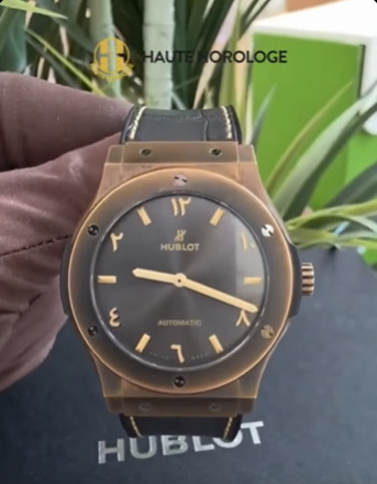 Dubai, Collectibles, AED 46750,  Hublot Automatic Bronze Luxury Watch &ndash; Excellent Condition | Dubai