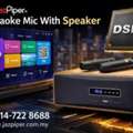 JazPiper Wireless Karaoke Mic With Speaker For Home And Parties